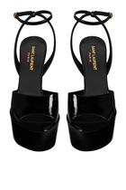 Jodie Platform Sandals in Patent Leather